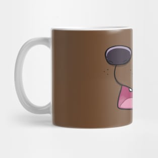 Dumb Bear Face Mask Mug